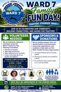 Ward 7 family and fun day – planning committee meeting