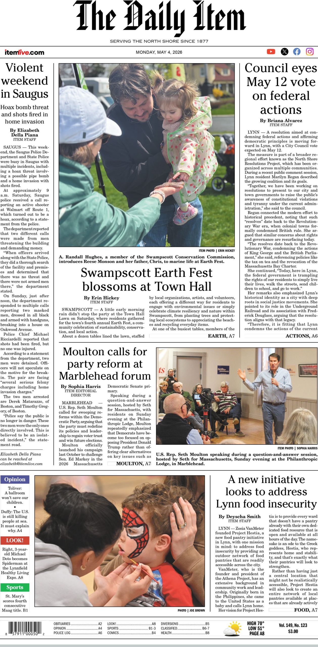 Today’s page 1: 5-4-26