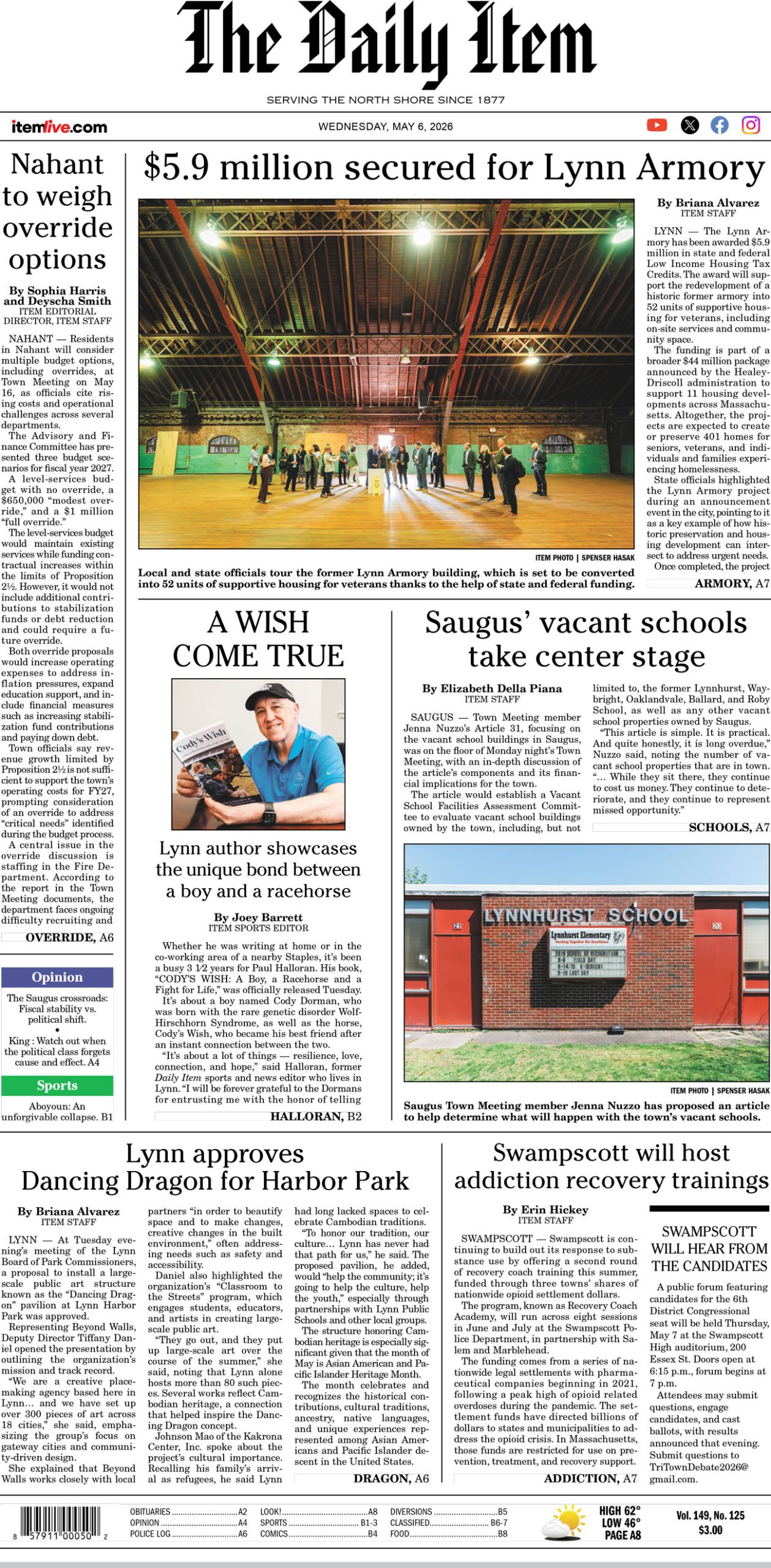 Today’s page 1: 5-6-26