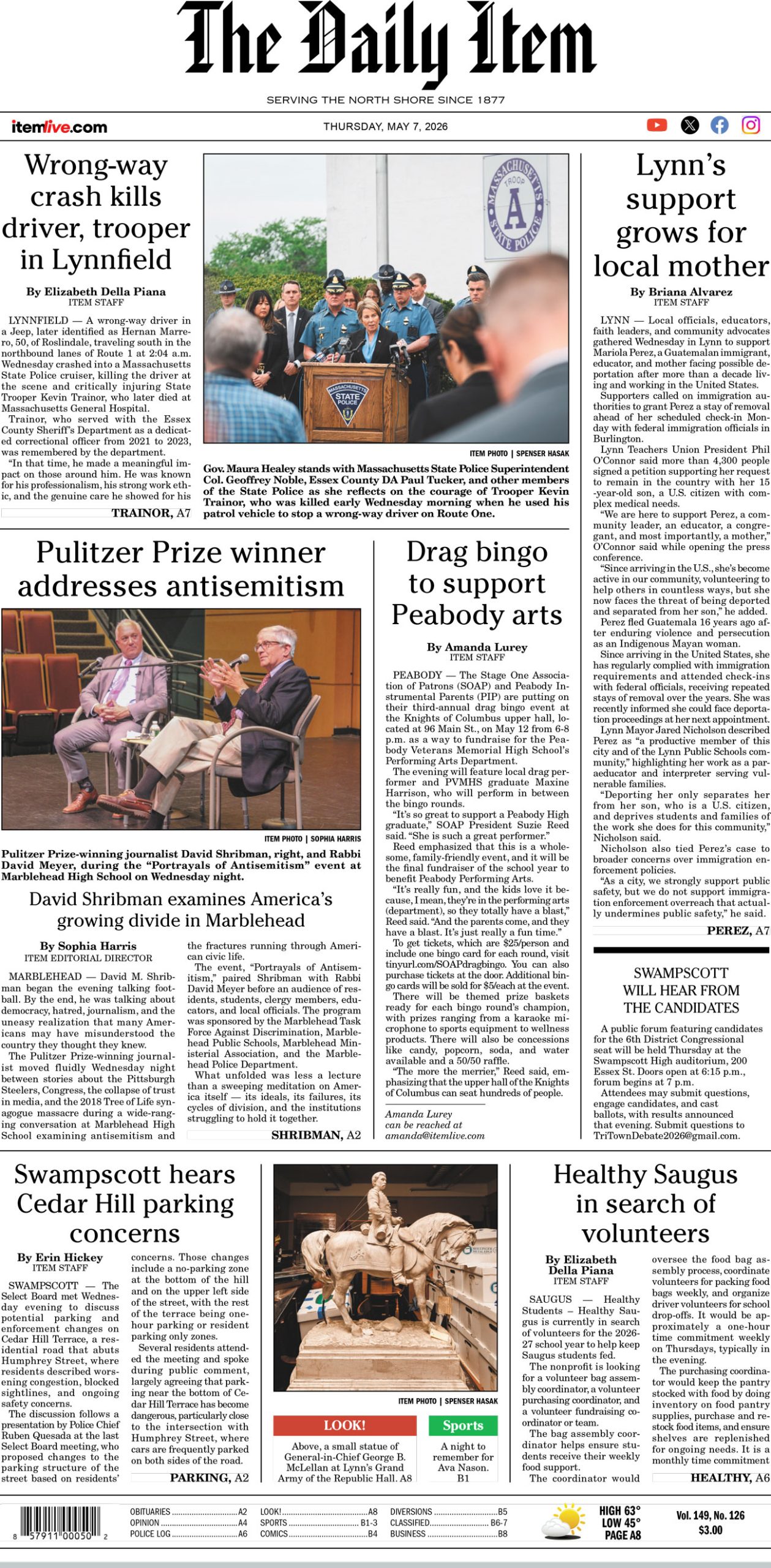 Today’s page 1: 5-7-26