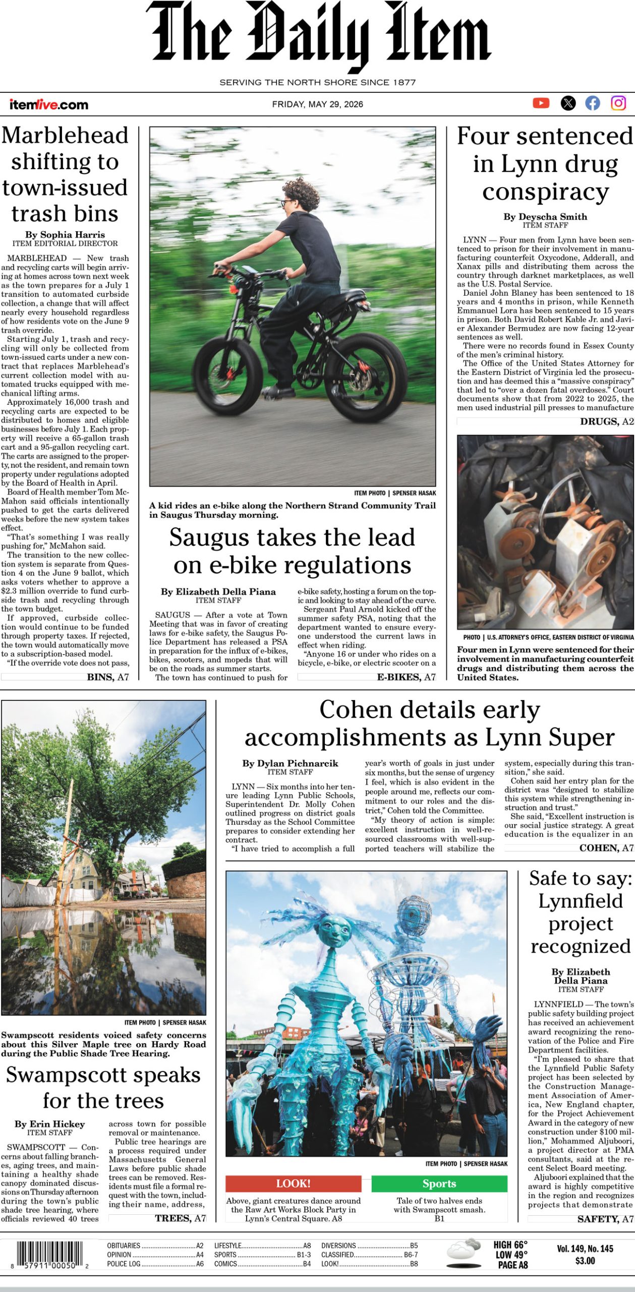 Today’s page 1: 5-29-26 Today’s page 1: 5-29-26
