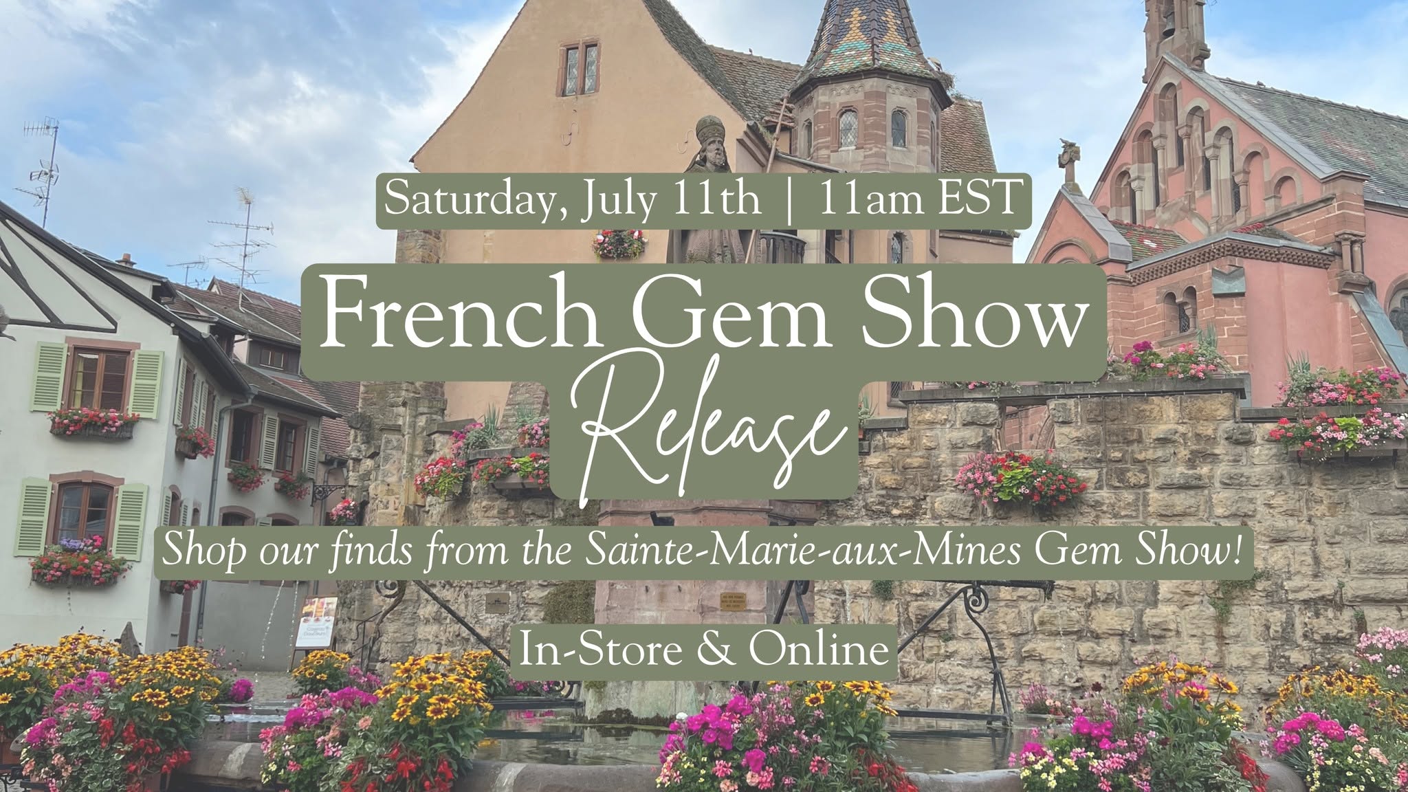 French Gem Show Release: In-Store & Online