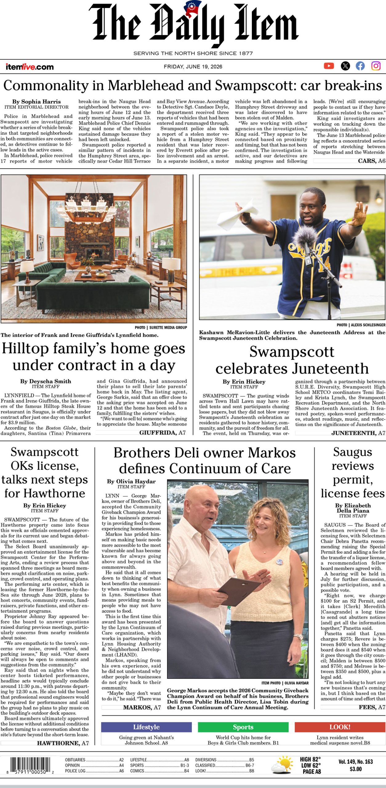 Today’s page 1: 6-19-26