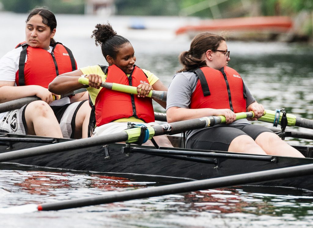 Lynn students row, row, row their boat