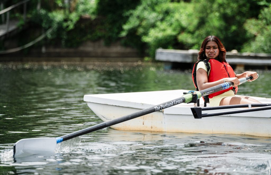Lynn students row, row, row their boat