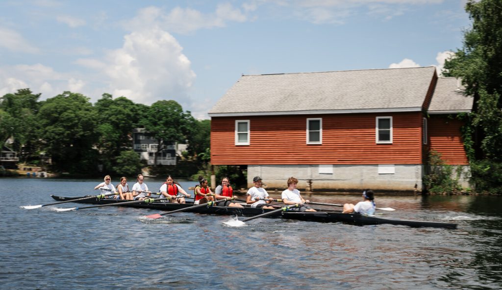 Lynn students row, row, row their boat