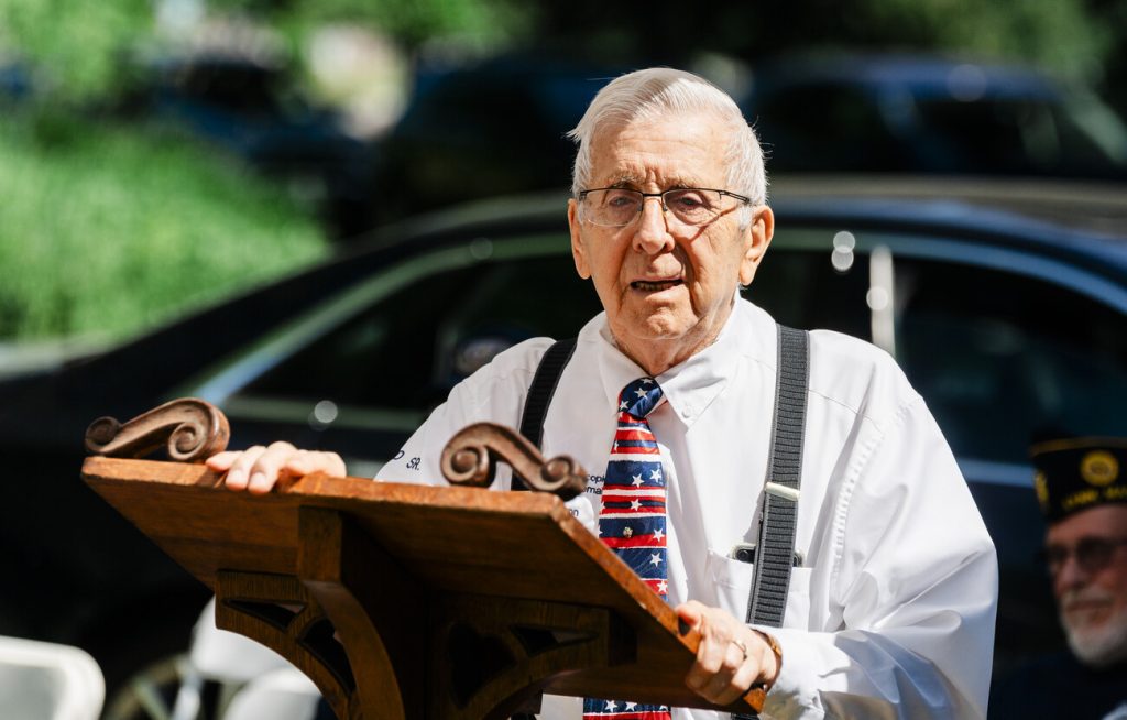 Photos: Lynn veterans host flag burning ceremony