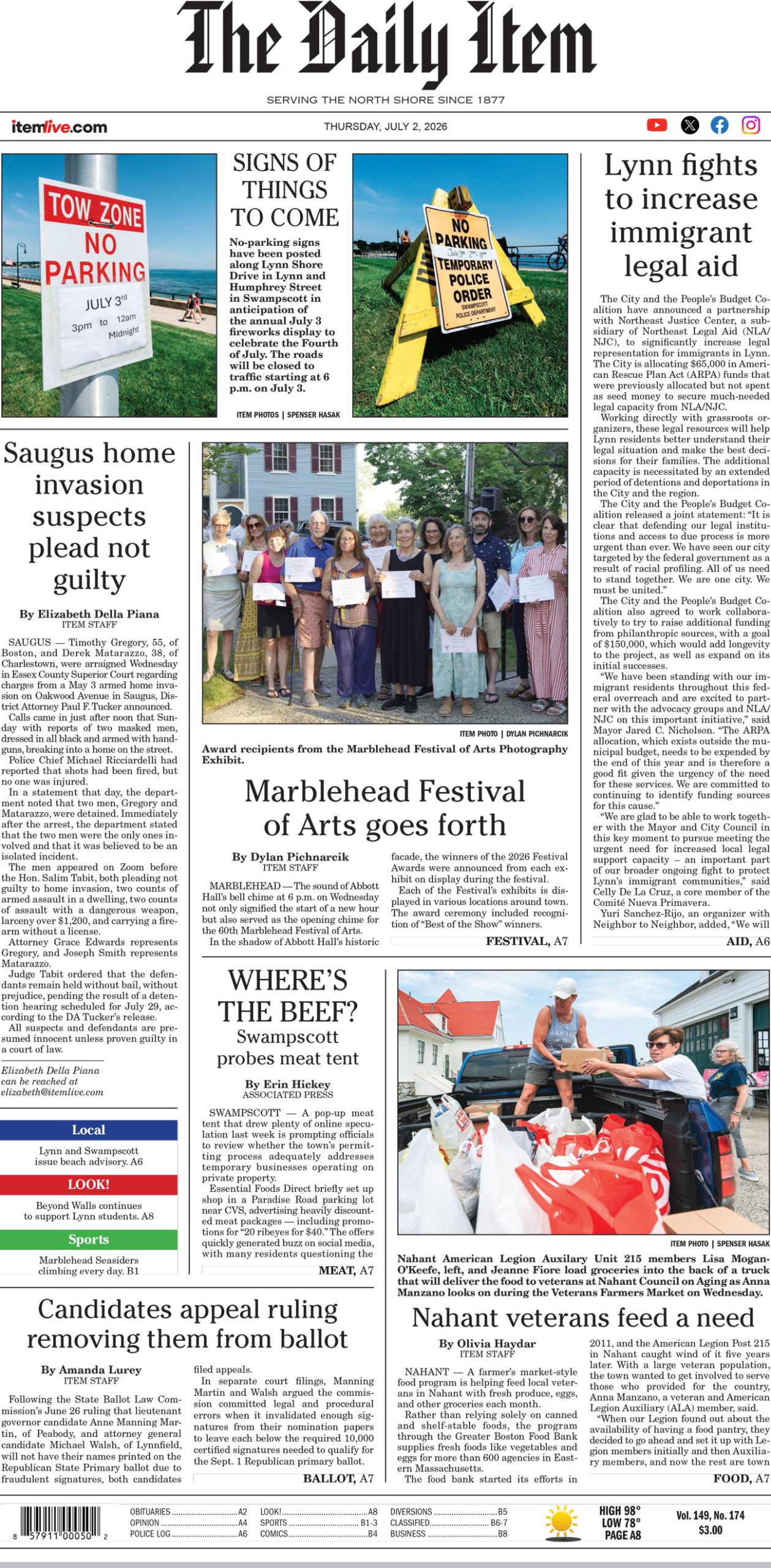 Today’s page 1: 7-2-26