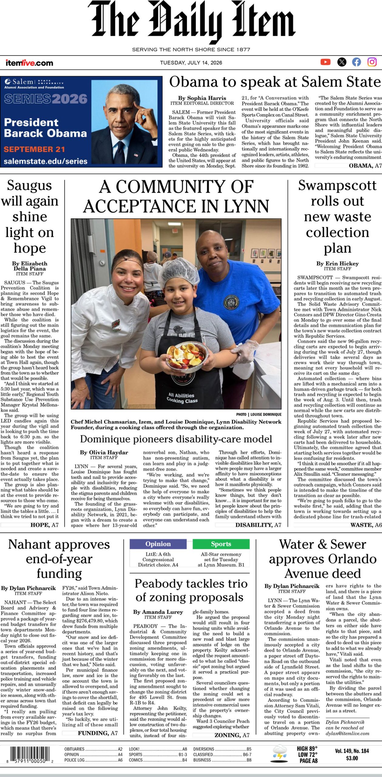 Today’s page 1: 7-14-26