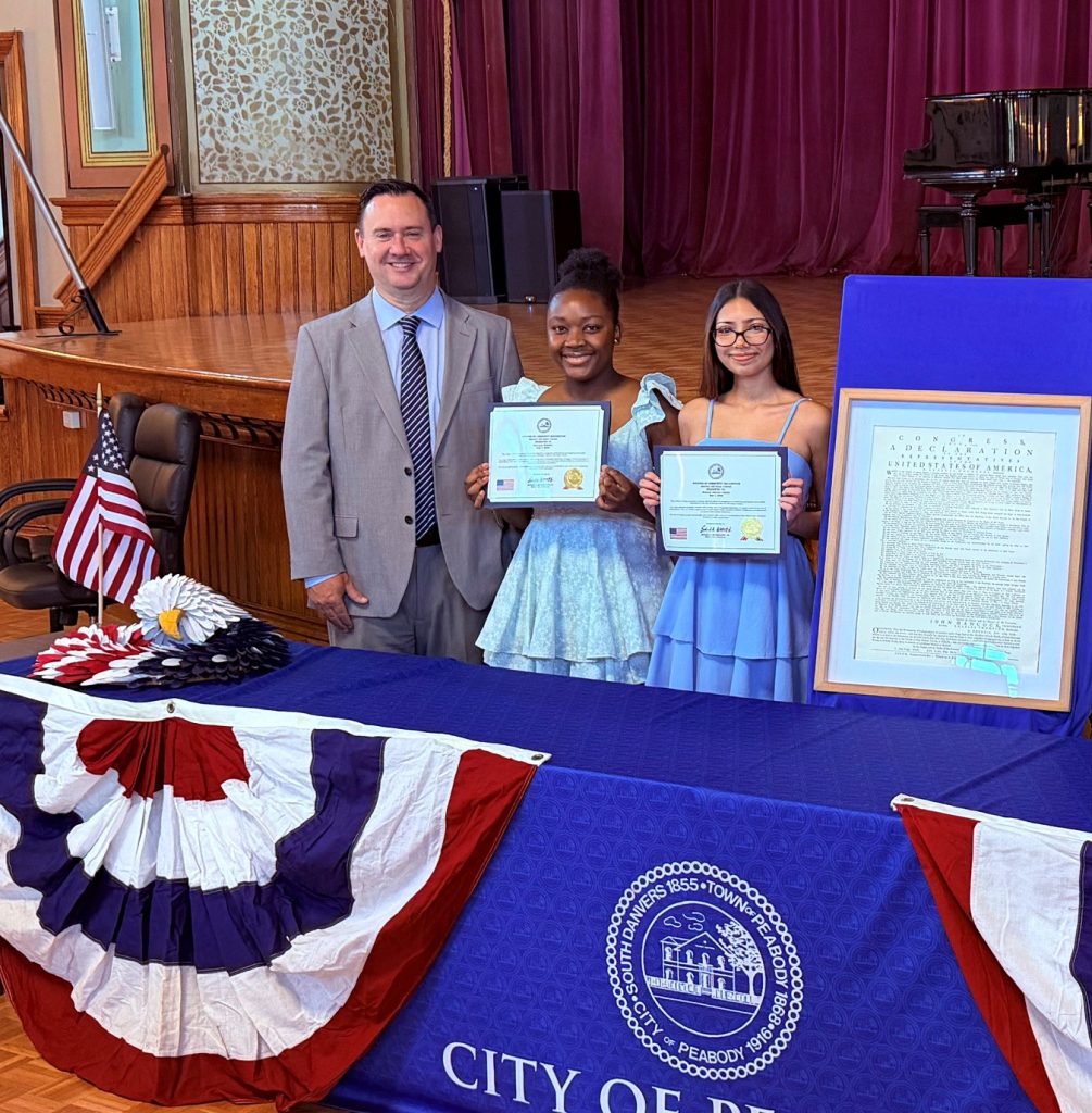 Peabody recognizes America 250 student essay winners Peabody recognizes America 250 student essay winners